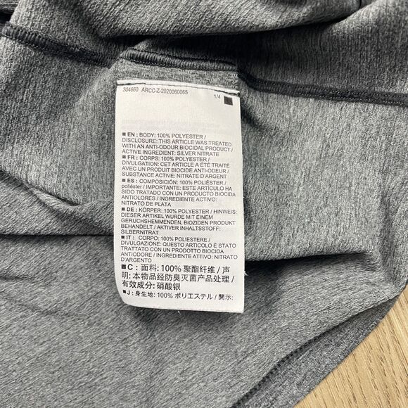 Arc'teryx Shirt Mens XL Gray Bird Logo Graphic Performance Polyester Crewneck - Picture 4 of 8